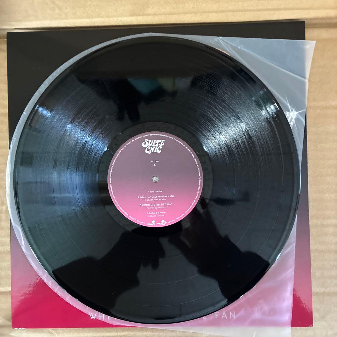SUITE CHIC 安室奈美恵　レコード　2LP 底左側擦れ跡あり