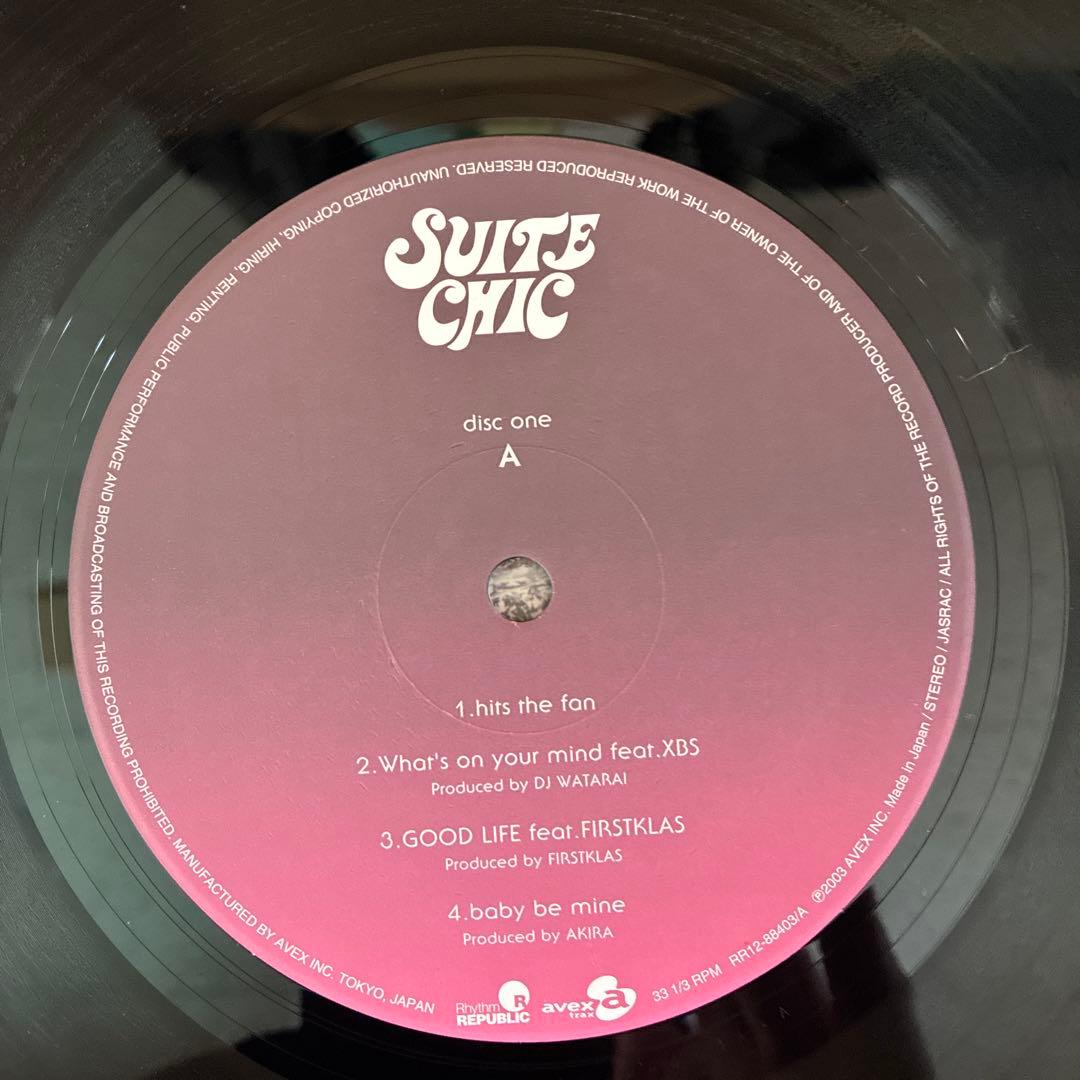 SUITE CHIC 安室奈美恵　レコード　2LP 底左側擦れ跡あり