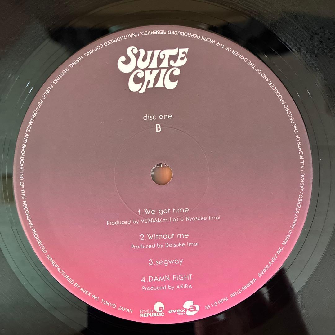 SUITE CHIC 安室奈美恵　レコード　2LP 底左側擦れ跡あり