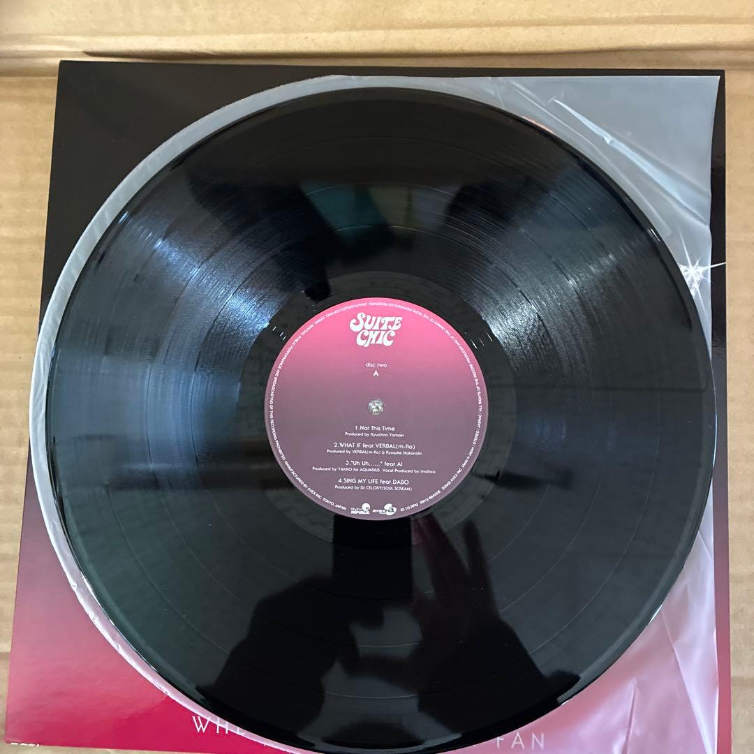 SUITE CHIC 安室奈美恵　レコード　2LP 底左側擦れ跡あり