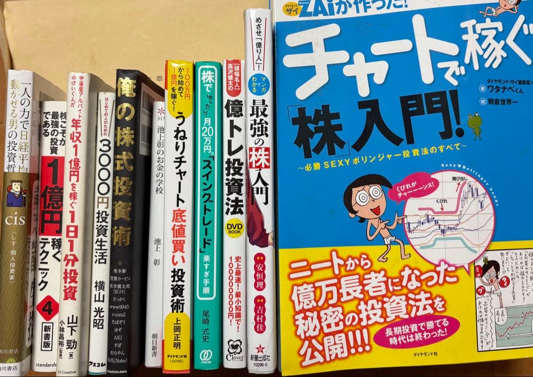 日経平均を動かす男cis等の投資勉強本