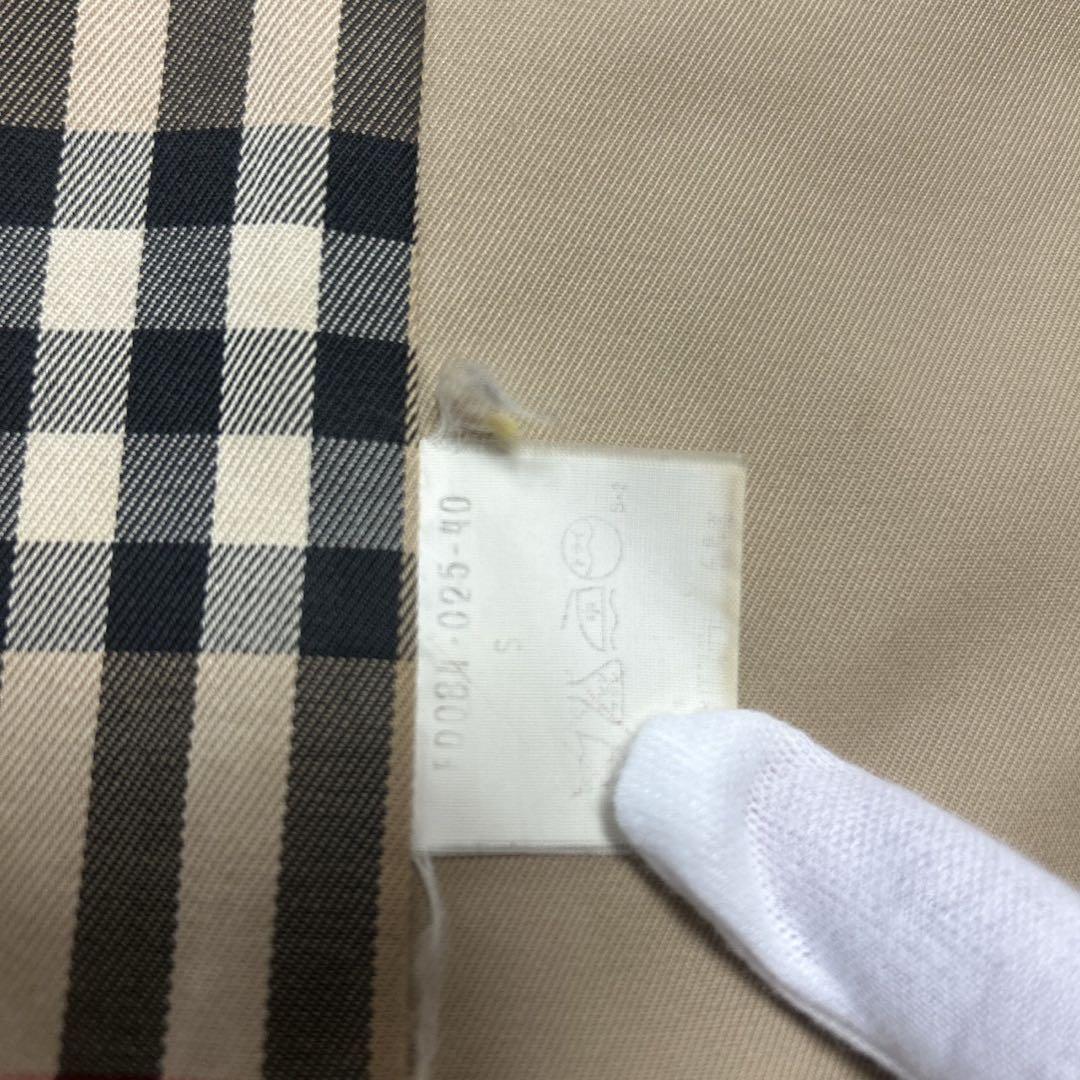 Burberrys トレンチコート ノバチェック 日本製 S バーバリー コート