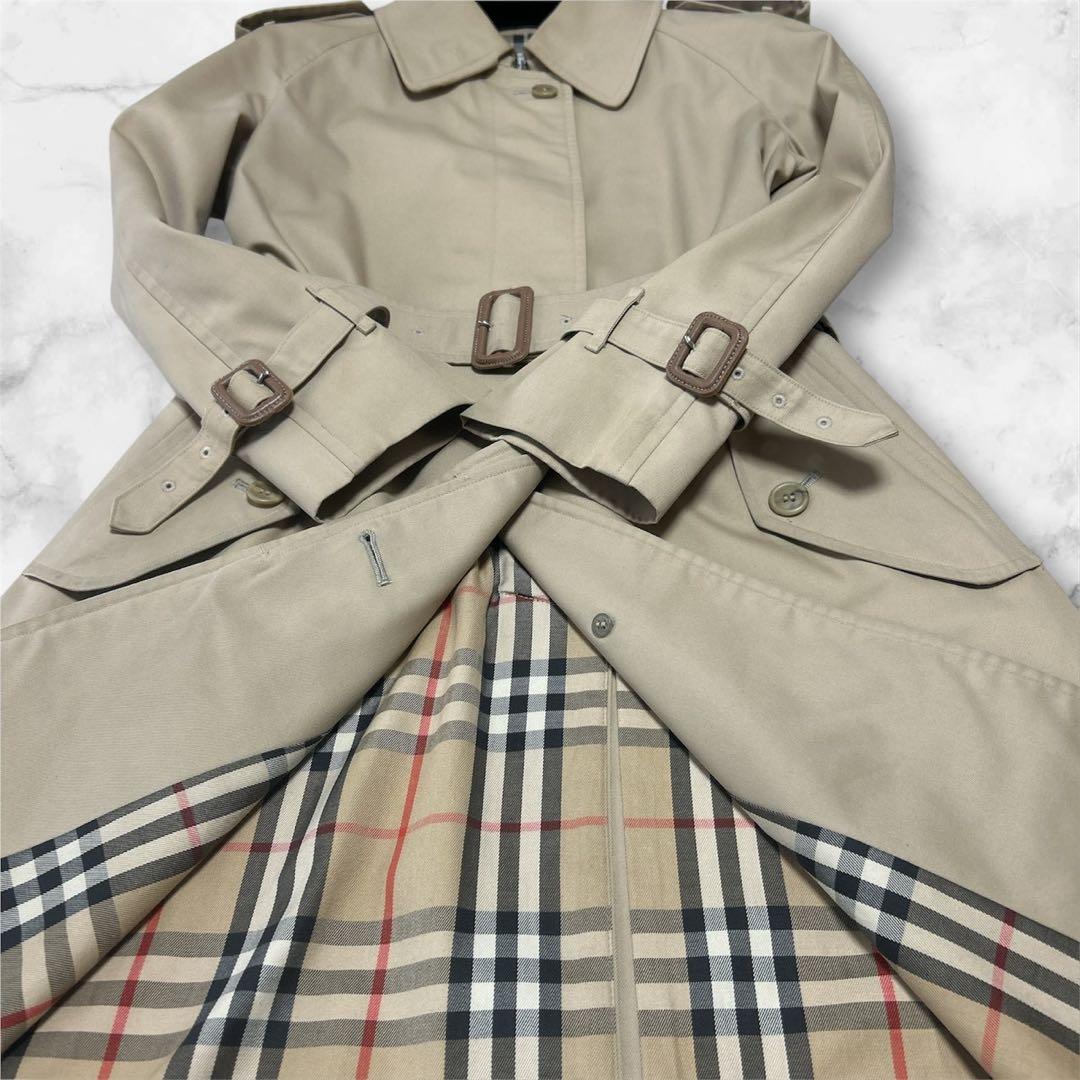 Burberrys トレンチコート ノバチェック 日本製 S バーバリー コート