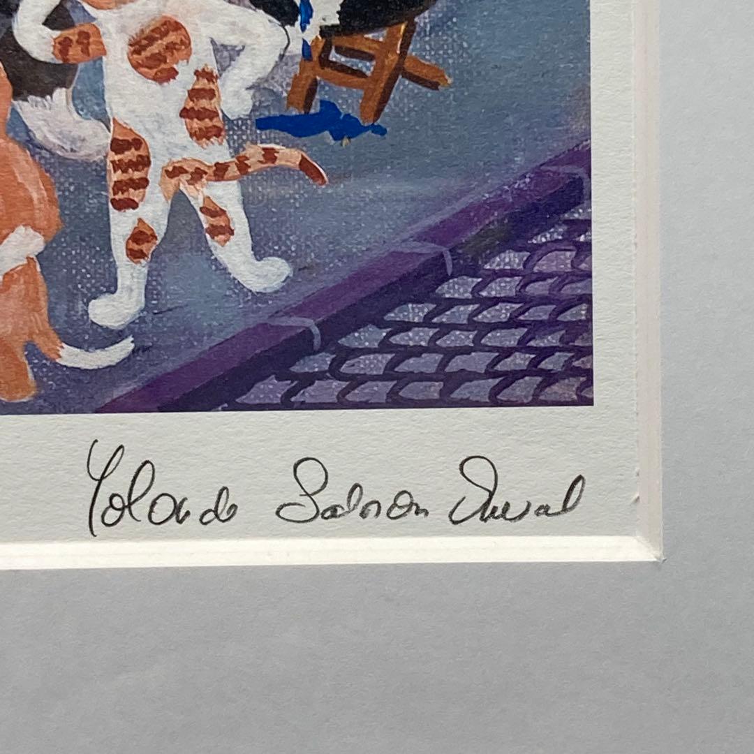 【美品】ヨランダ・サロモン・ドュヴァル モンマルトルの芸術祭 20/800