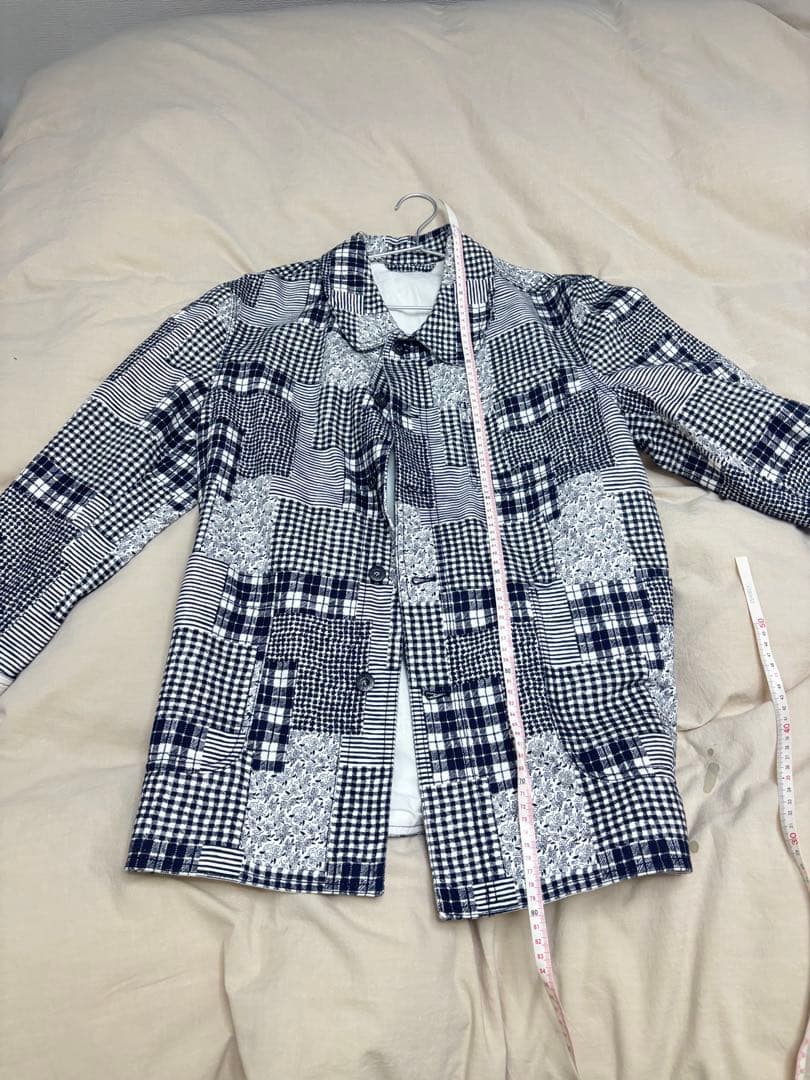 KENZO パッチワーク柄 長袖シャツ