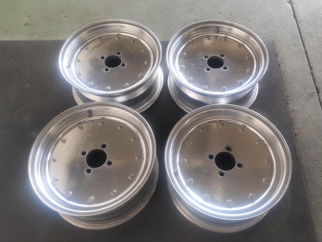 SSR マークⅠ 15/4H/100/6J ホイール２本