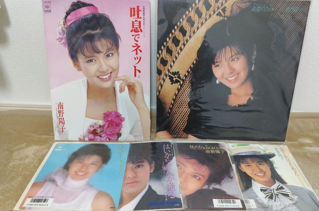 南野陽子　レコードセット＆写真集等セット