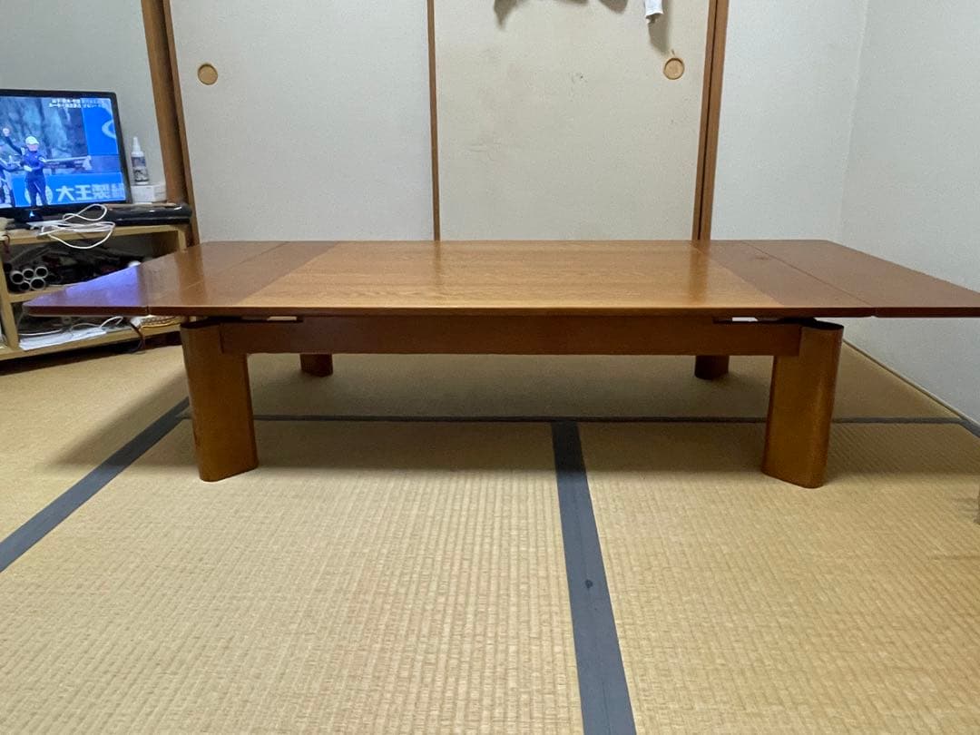 木製 長方形座卓　ローテーブル
