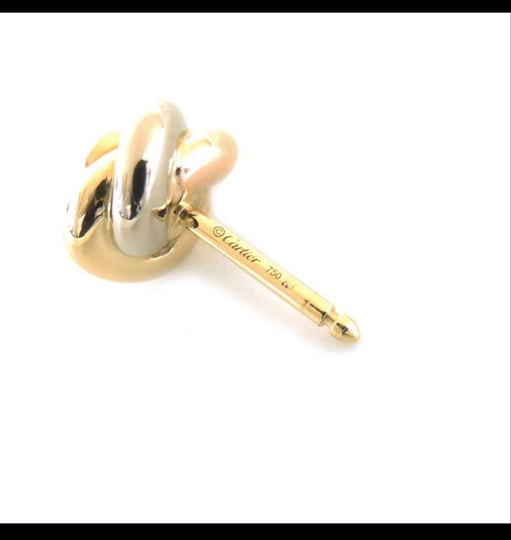 カルティエ ピアス ベビー トリニティ ダイヤモンド