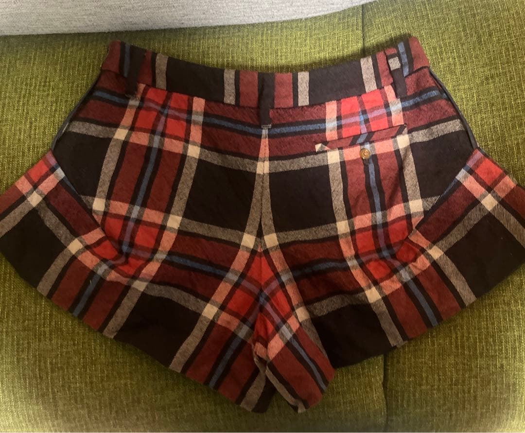 ヴィヴィアンウエストウッド ショートパンツ チェック柄 サイズ3