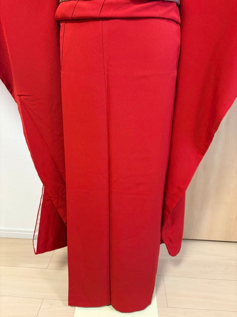 saki様 振袖のみ　赤 刺繍 sMH2511051