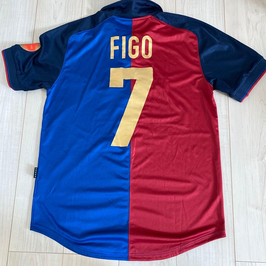 FCバルセロナ　100周年　ユニフォーム　7 フィーゴ　Mサイズ