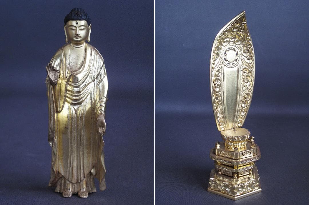 仏像『木造 阿弥陀如来立像』仏像のみ15000円❗️