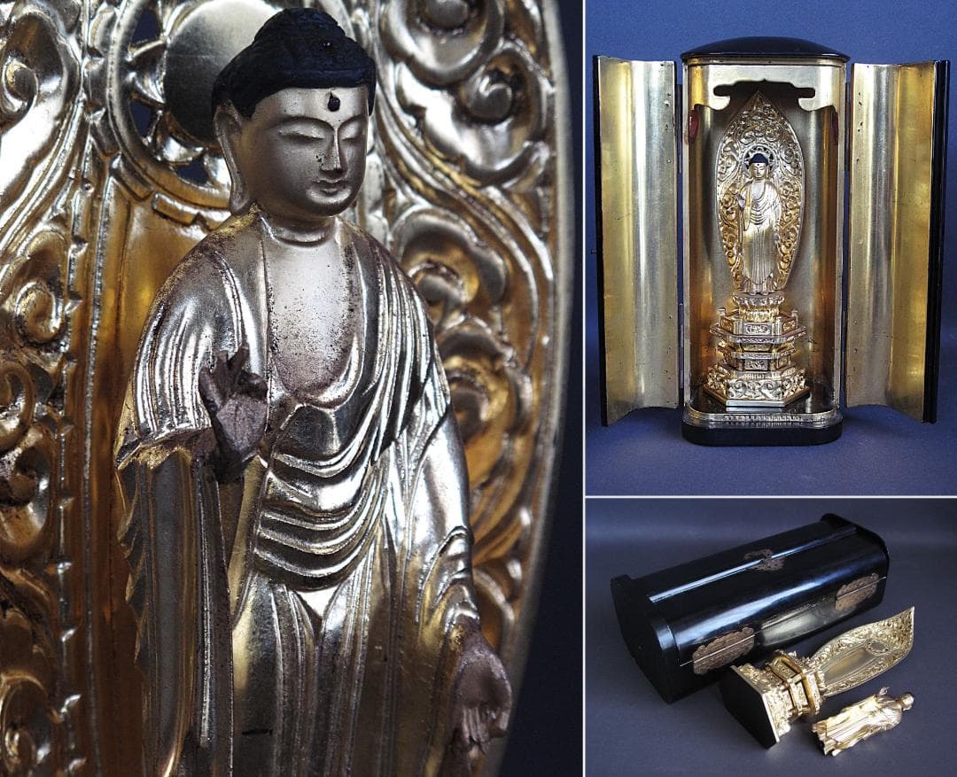 仏像『木造 阿弥陀如来立像』仏像のみ15000円❗️