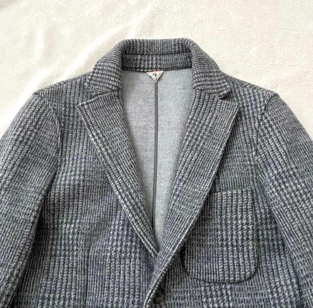 美品 FilMelange JEKYLL テーラードジャケット 縮絨ウール