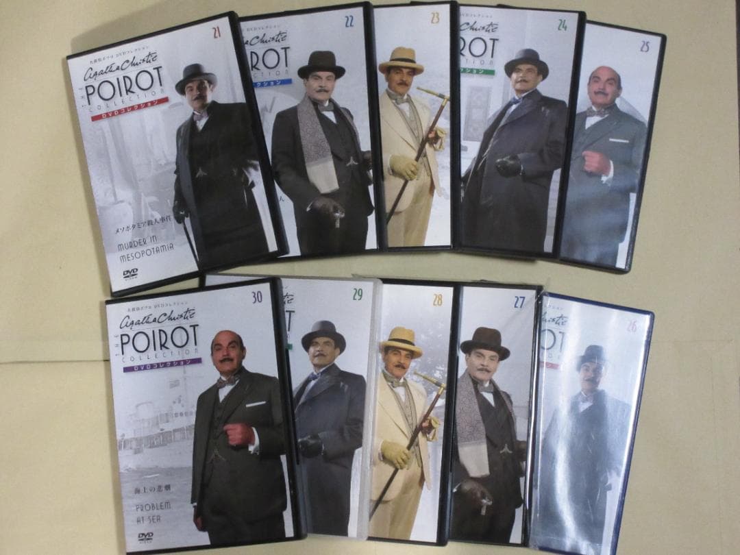 名探偵ポワロ　 全６５巻セット （ＤｅＡＤＯＳＴＩＮＩ　DVDコレクションより）