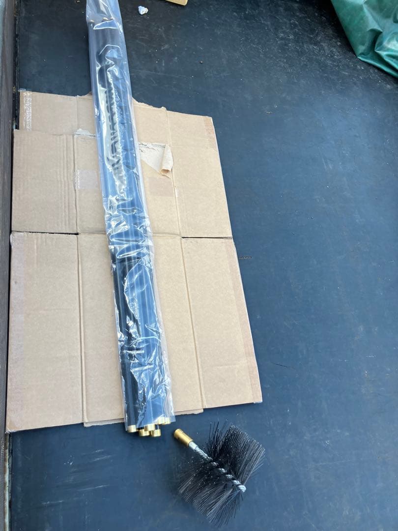 煙突掃除ブラシ６本セット　ワイヤーブラシ