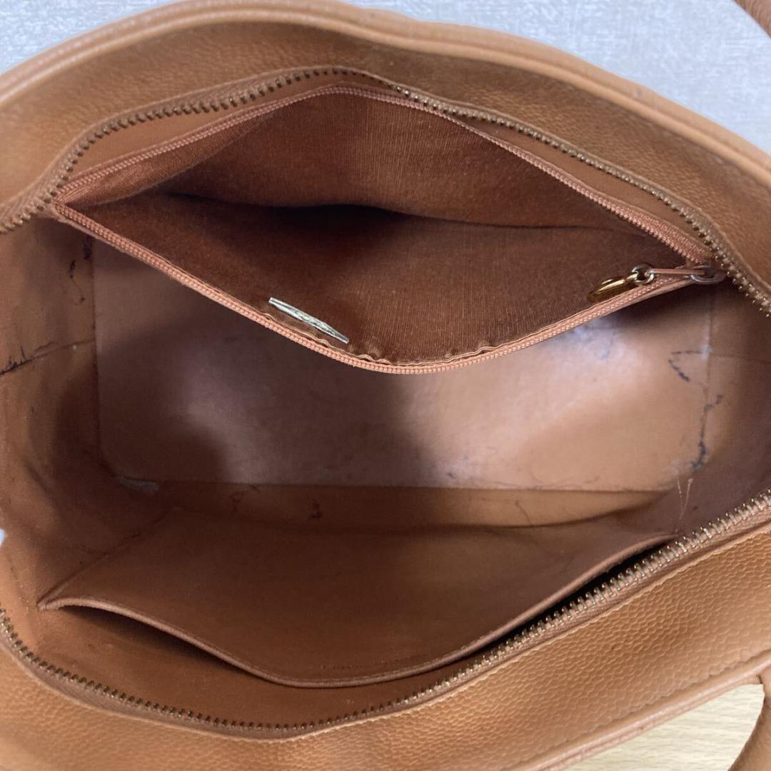 お買い得 CHANEL 復刻トート キャビアスキン ピンクベージュ ファッション