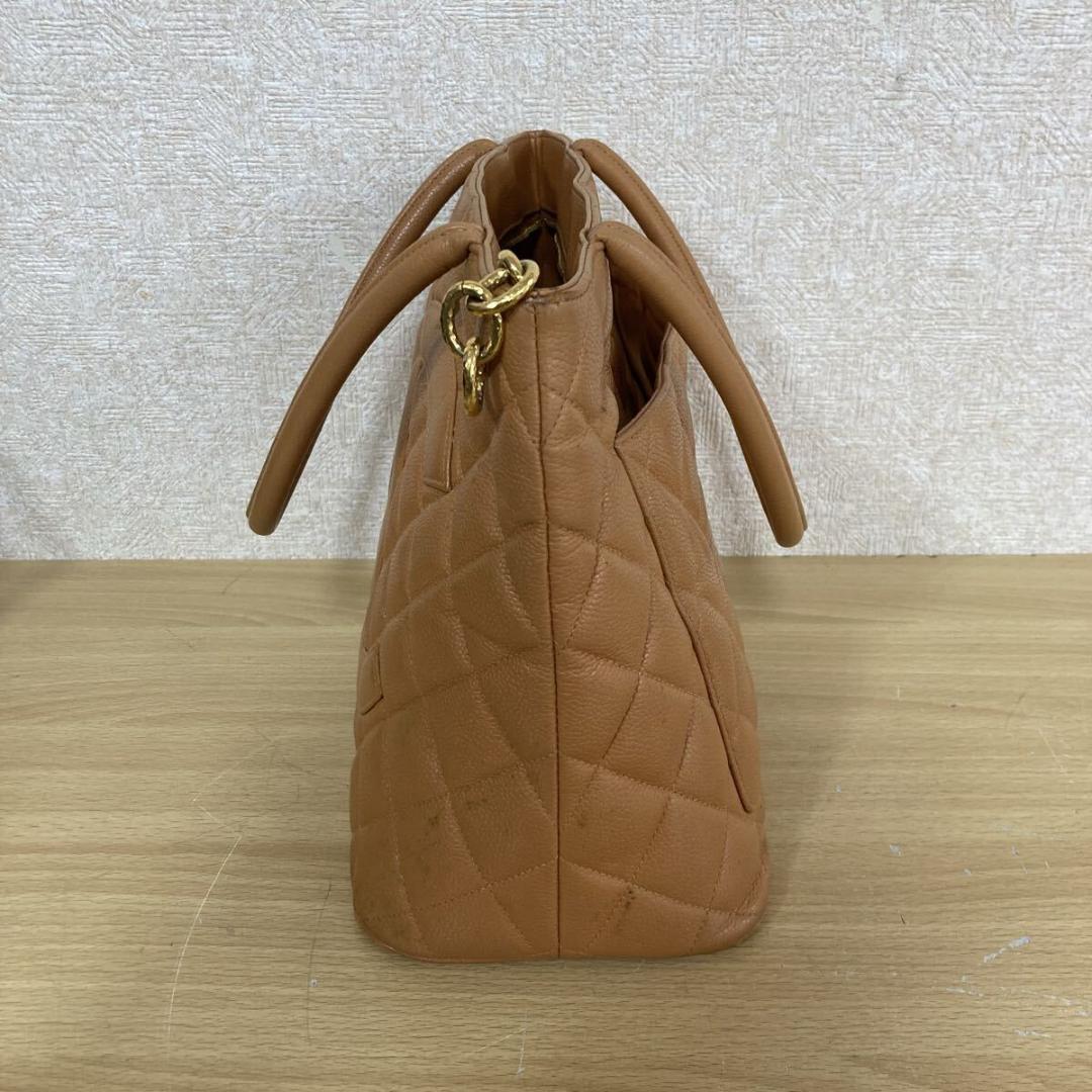 お買い得 CHANEL 復刻トート キャビアスキン ピンクベージュ ファッション