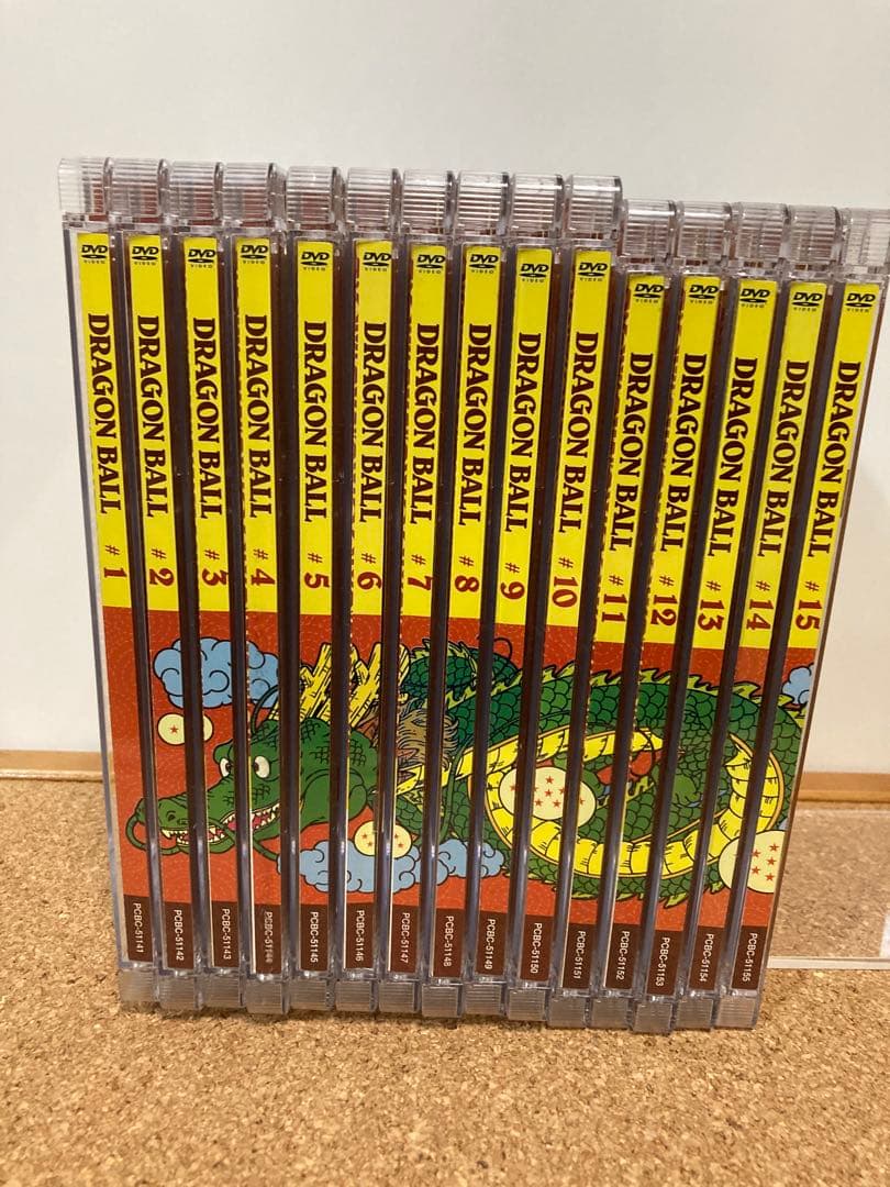 美品［初期ドラゴンボール】DVD 1〜15 まとめ売り