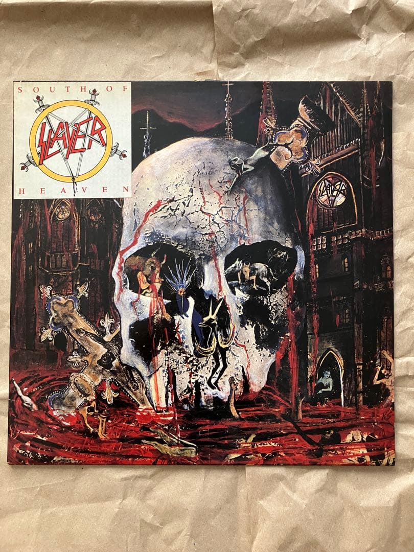 Slayer South of Heaven 12インチレコード