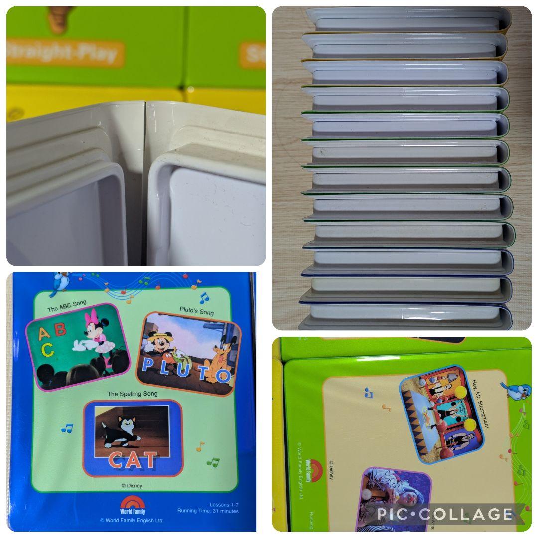 106‐⑫DWE ディズニー英語システム ストレートプレイDVD