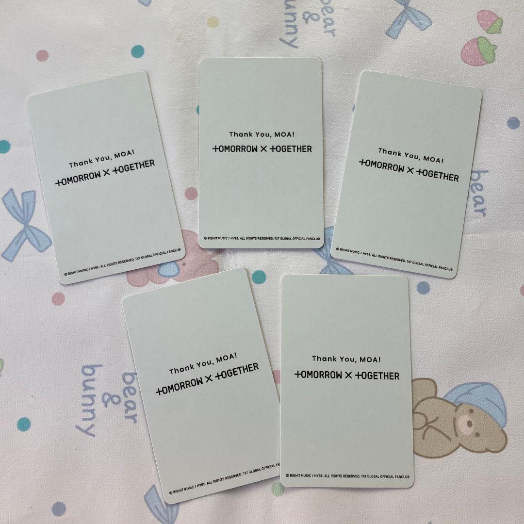 TXT FC 新規入会 お友達紹介 特典 トレカ 5枚 全員