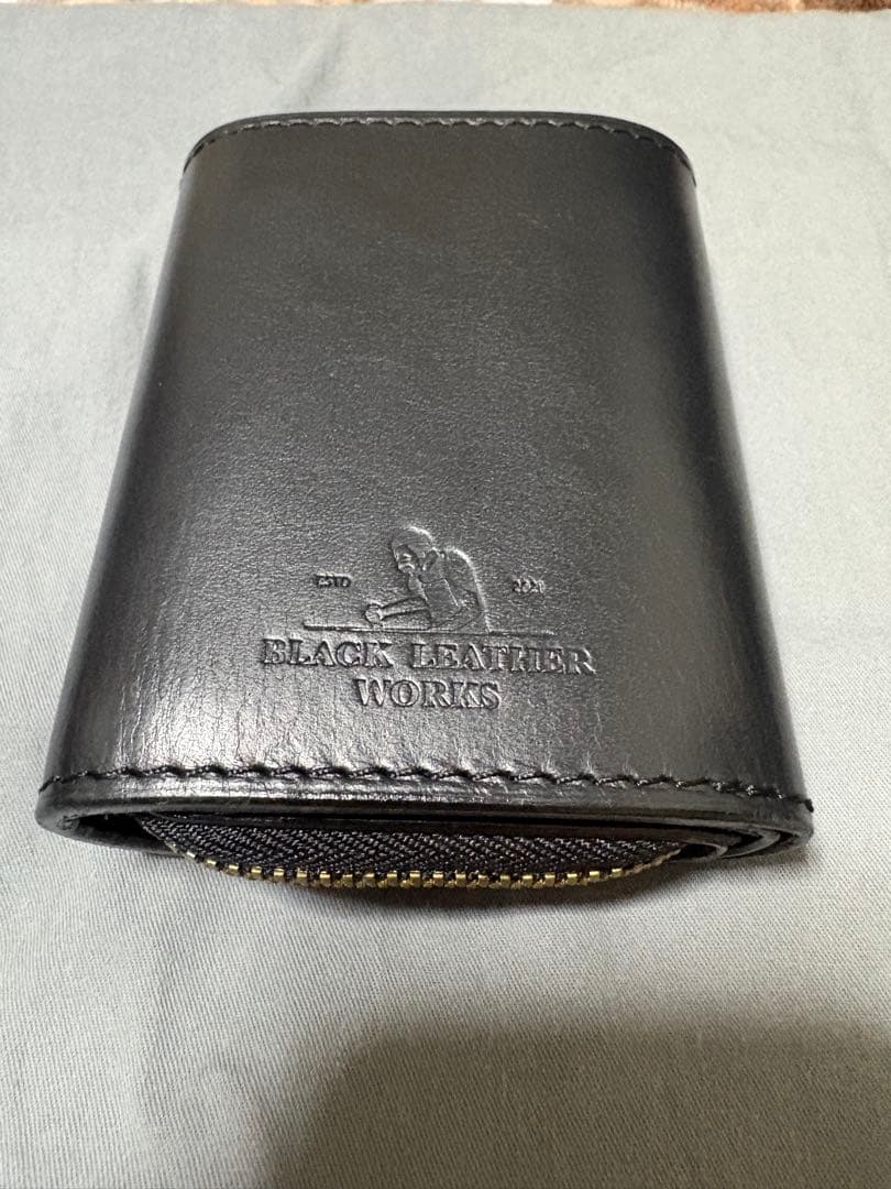BLACK LEATHER WORKS コンパクトウォレット
