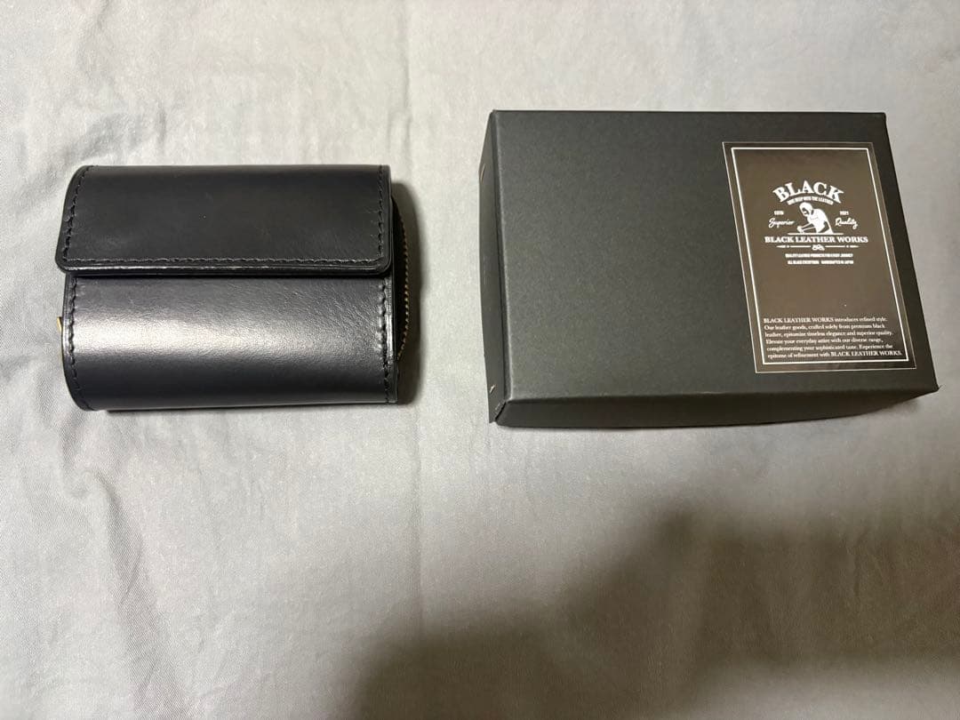 BLACK LEATHER WORKS コンパクトウォレット