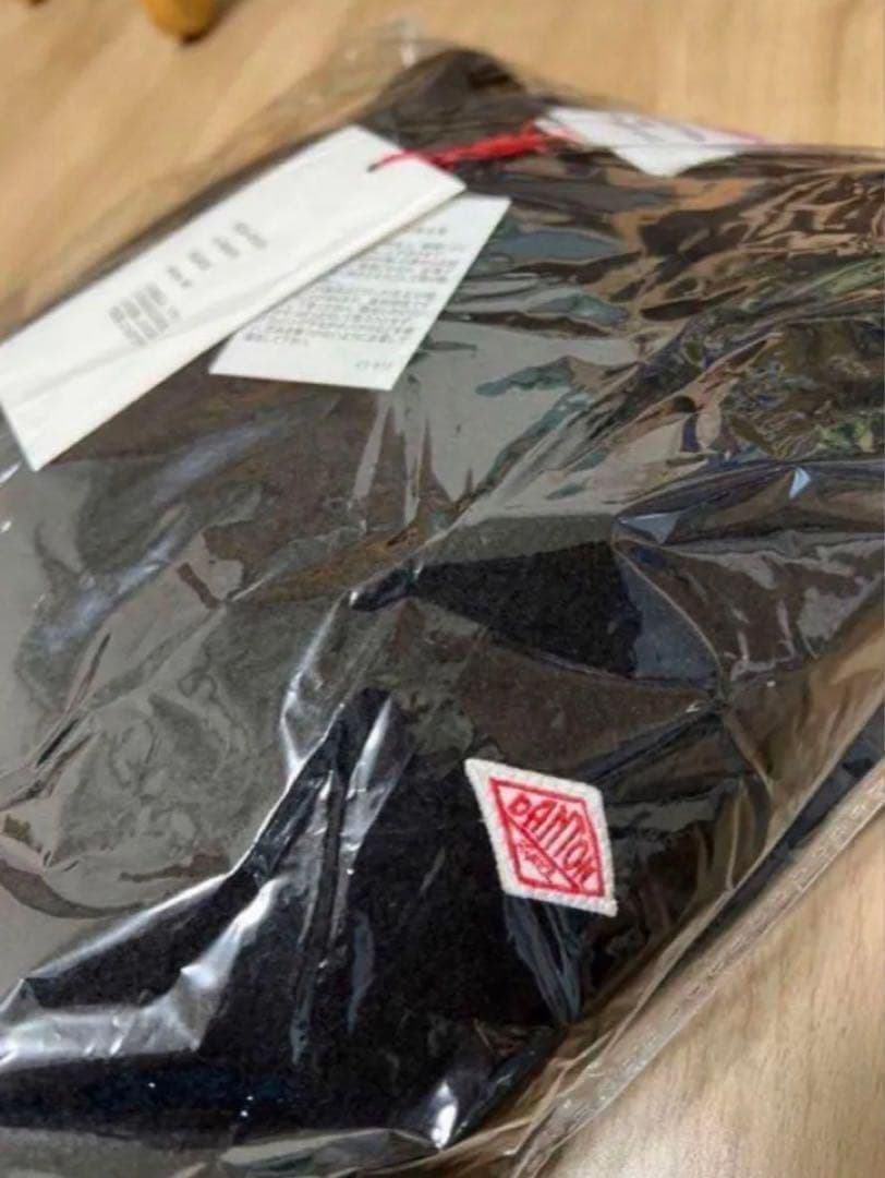 DANTONダントン　ノーカラー フリース ジャケット　ブラック42