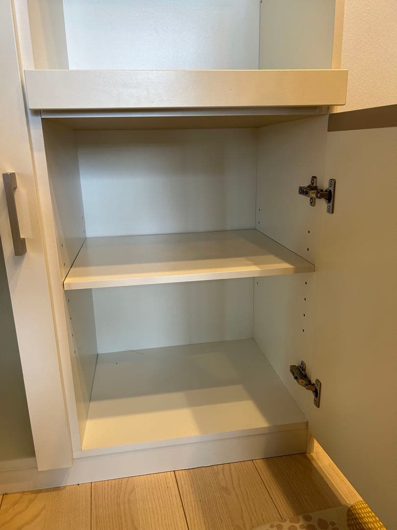 【梱包たのメル便】ニトリ　レンジ台　フォルムN RE1175 WH