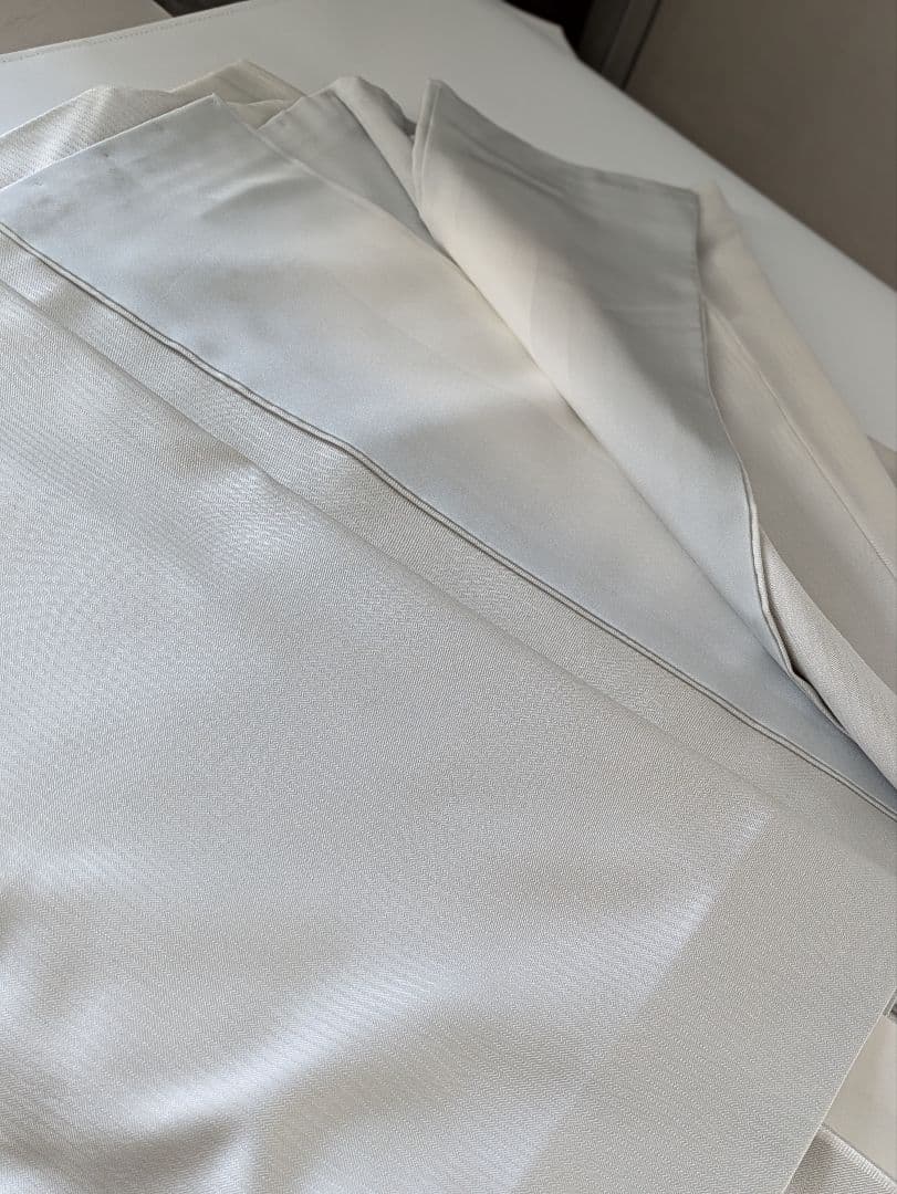 国産蚕綾織御召切子綾織胴抜き仕立 正絹西陣織橋本テル亀甲花菱文様高級袋帯