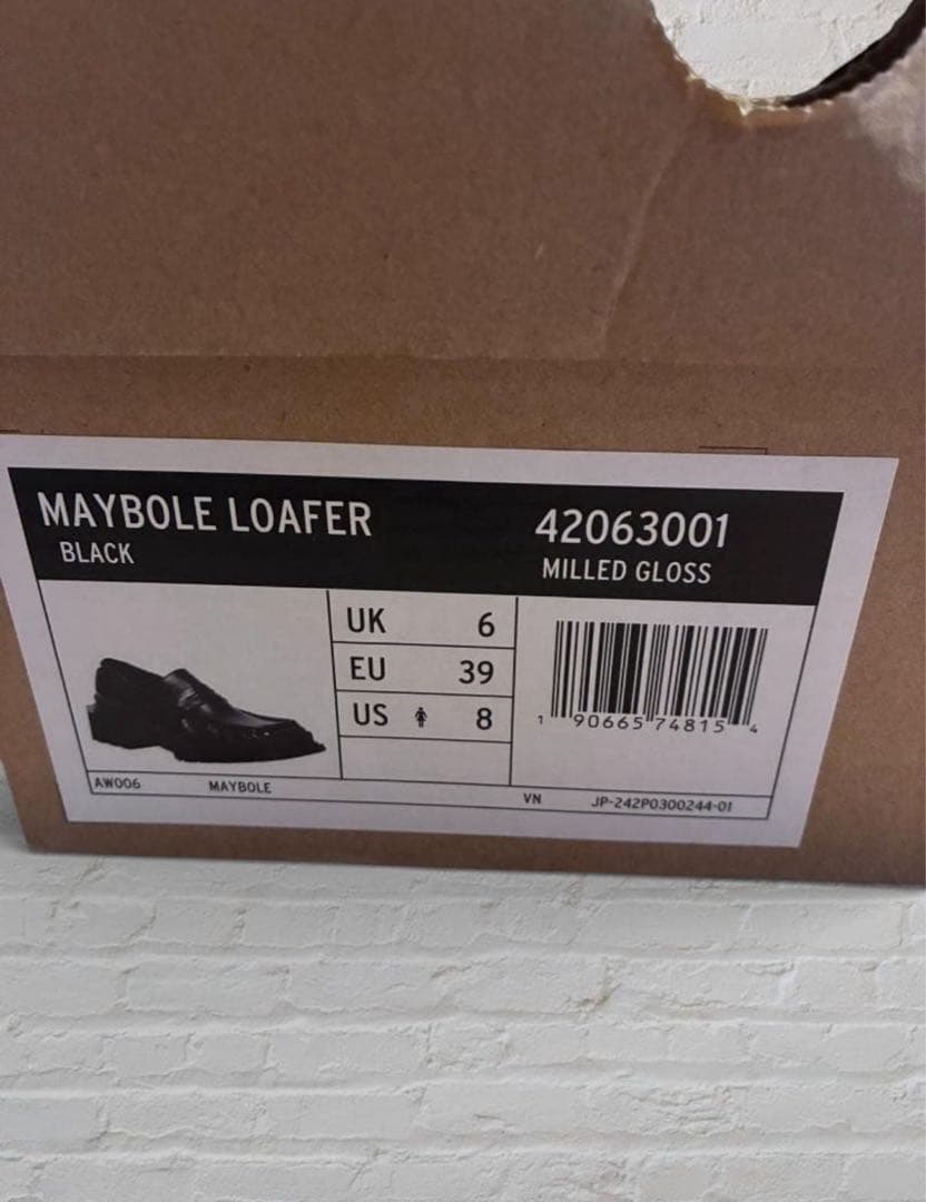 ドクターマーチン MAYBOLE LOAFER ブラック UK 6 SINSS