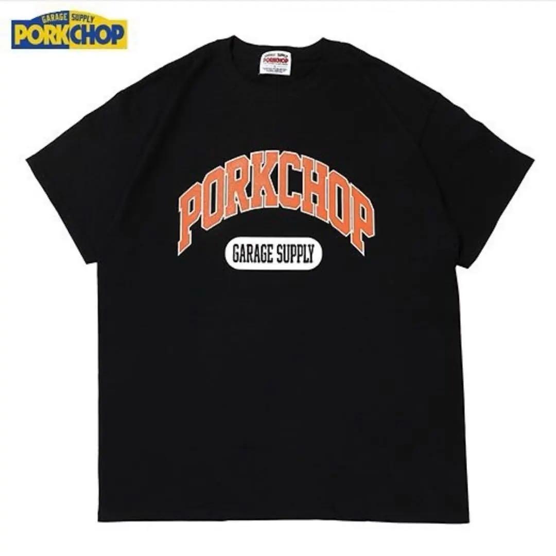 【4点セット】 PORKCHOP ポークチョップ COLLEGE TEE
