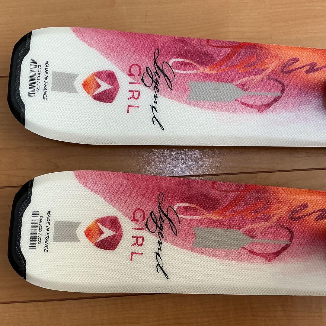 ジュニアスキーセット(ビンディング付き板.ブーツ.ストック)