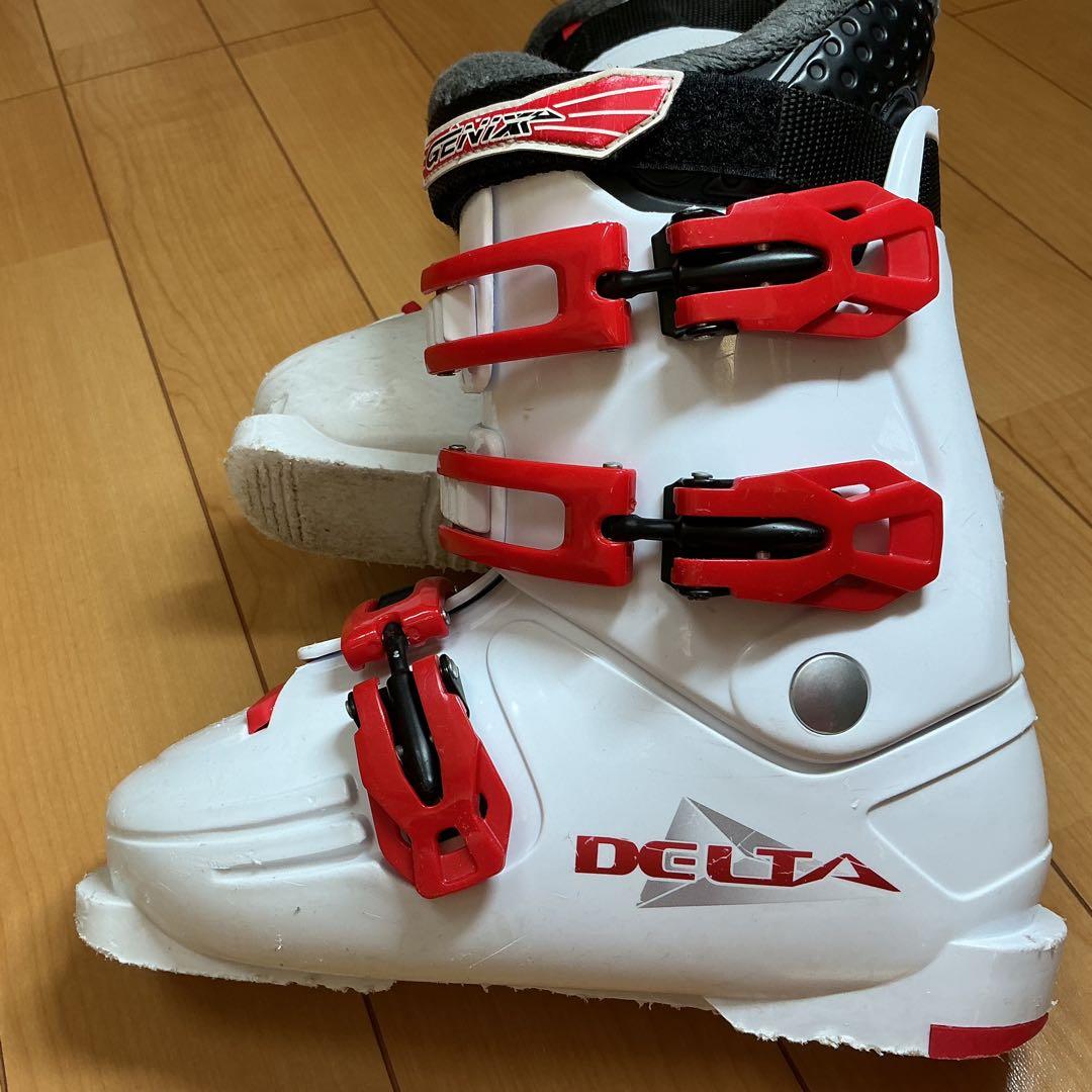 ジュニアスキーセット(ビンディング付き板.ブーツ.ストック)