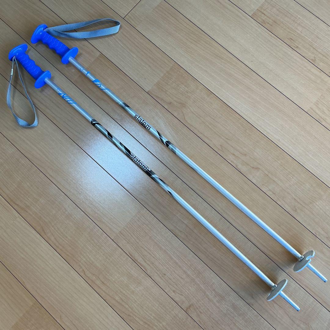 ジュニアスキーセット(ビンディング付き板.ブーツ.ストック)