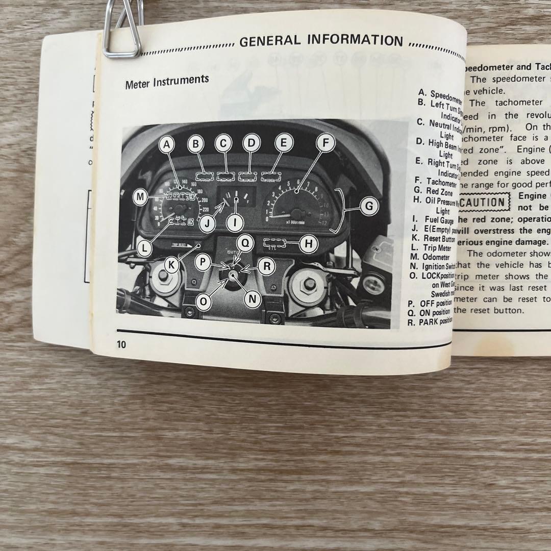 Kawasaki Z1000R オーナーズマニュアル