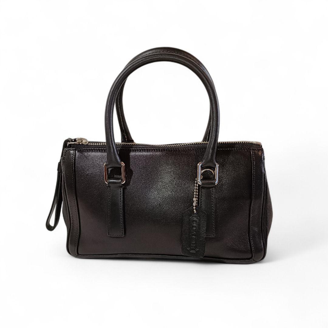 美品 正規品 コーチ COACH ショルダーバッグ 2way ハンドバッグ 革