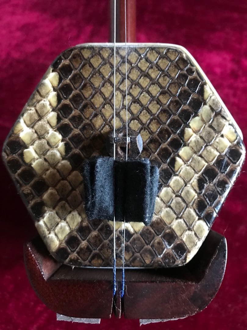 二胡★中古品★紅木★錦蛇本皮