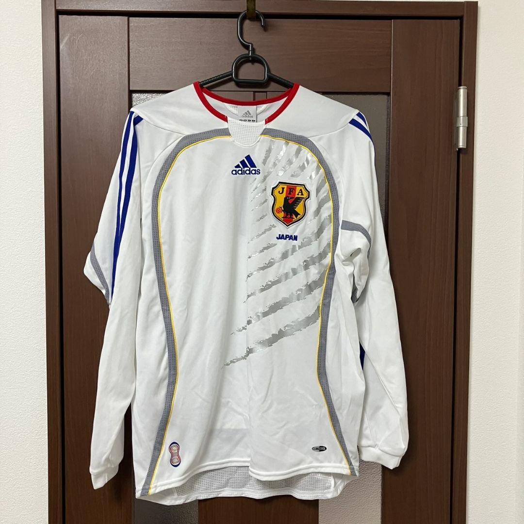【未使用タグ付】日本代表 06 アウェイ 長袖 ユニフォーム S