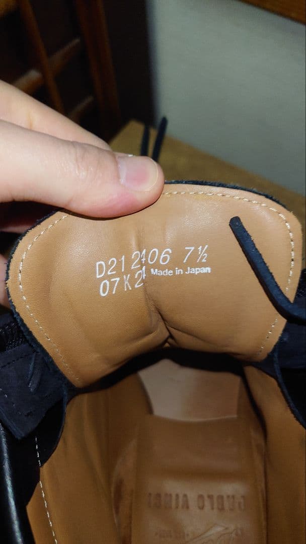 靴 PABLO VINCI ARCADIA US 7 1/2(25.5)