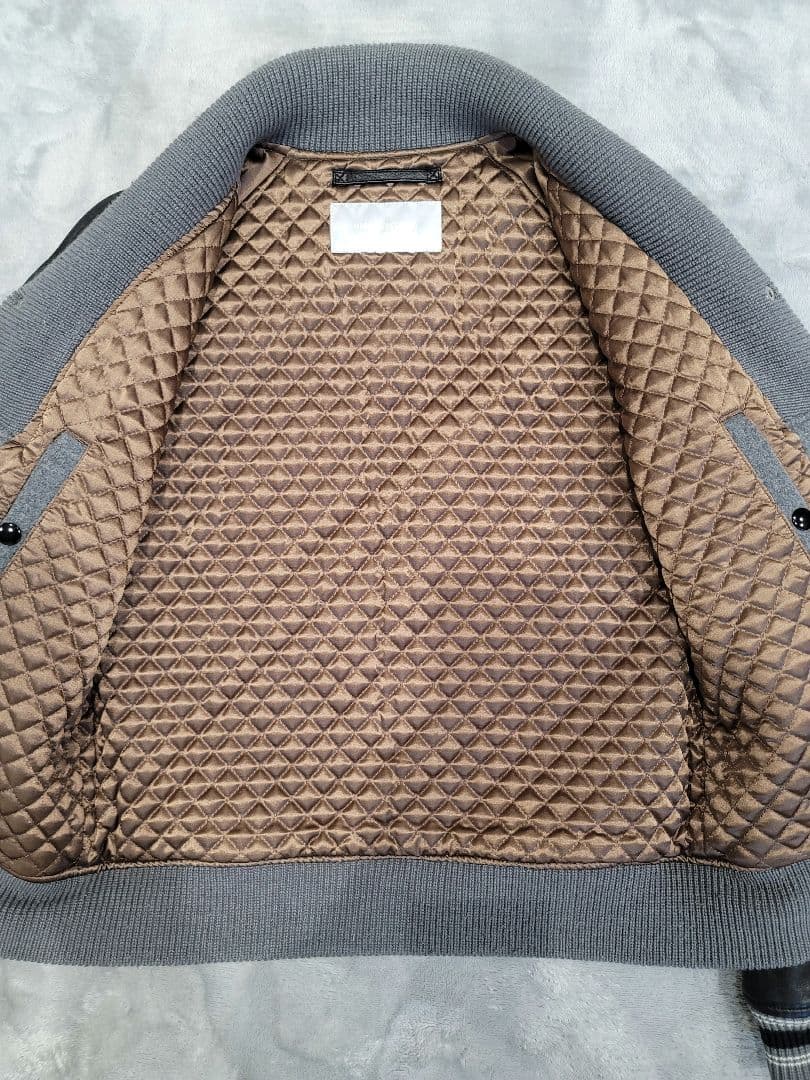 MIHARA YASUHIRO　ミハラヤスヒロ　カシミヤ混　ウールスタジャン　S