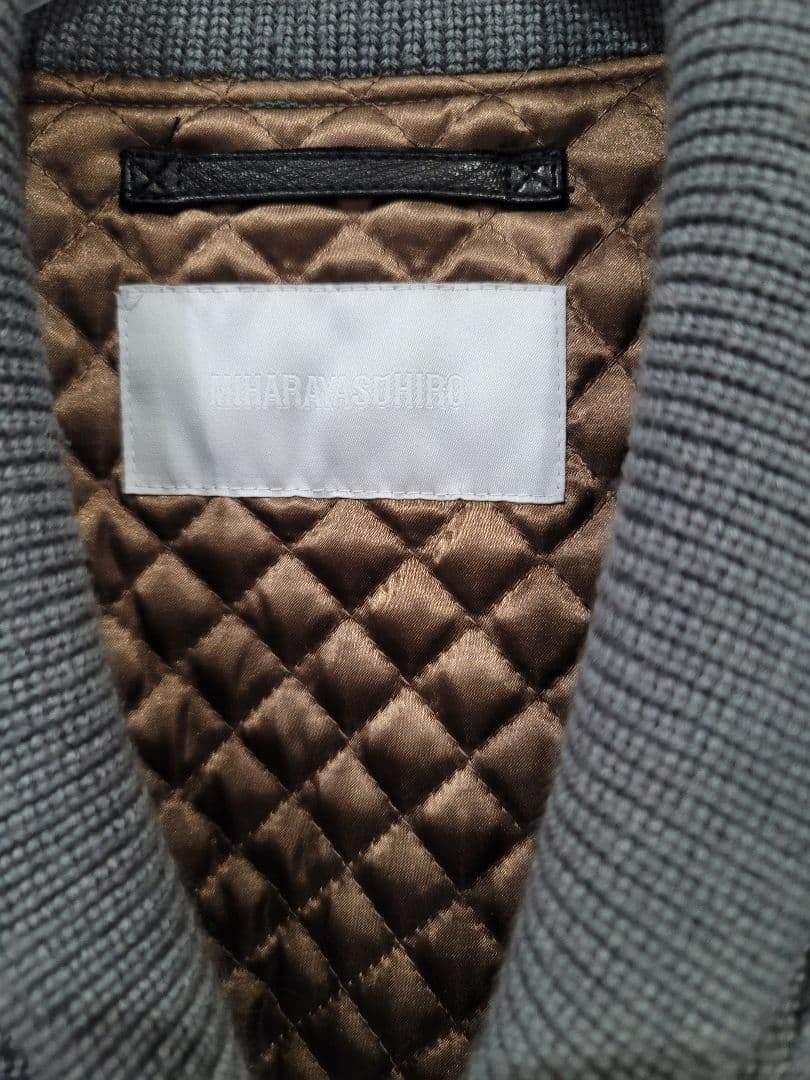 MIHARA YASUHIRO　ミハラヤスヒロ　カシミヤ混　ウールスタジャン　S