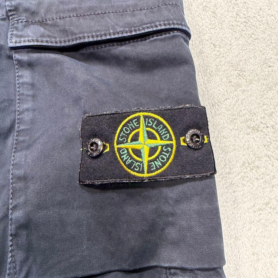 ストーンアイランド　カーゴパンツ　ブラック　36サイズ　7715313L1