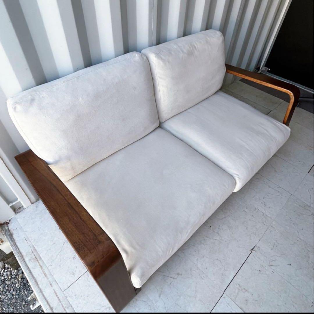 a.flat最上級シリーズ 無垢材2.5人掛け テン・ハイバックソファ