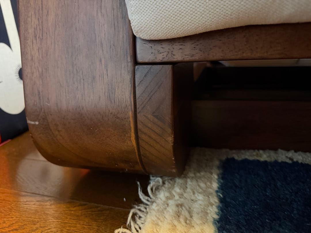 a.flat最上級シリーズ 無垢材2.5人掛け テン・ハイバックソファ