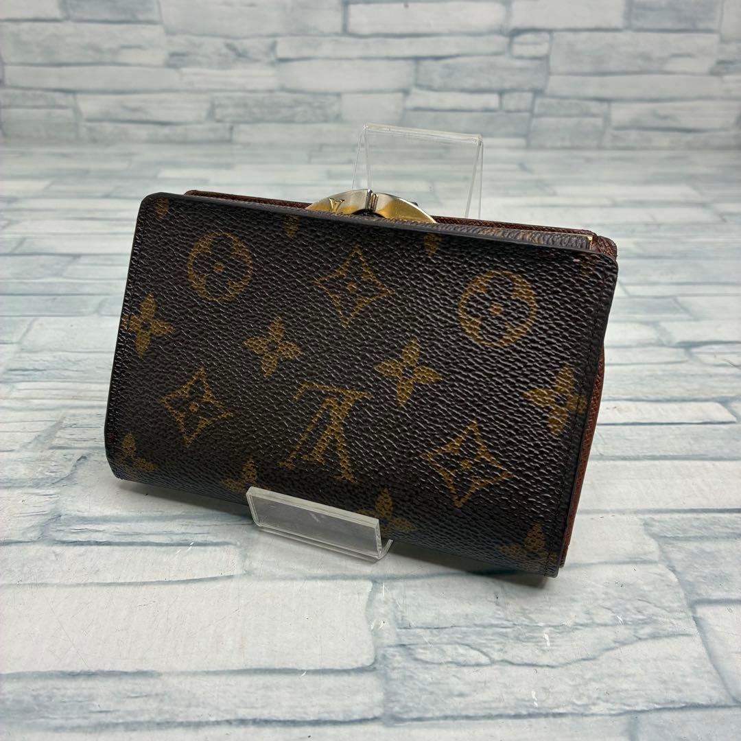 50 LOUIS VUITTON ルイヴィトン　二つ折り財布　がま口　aj8