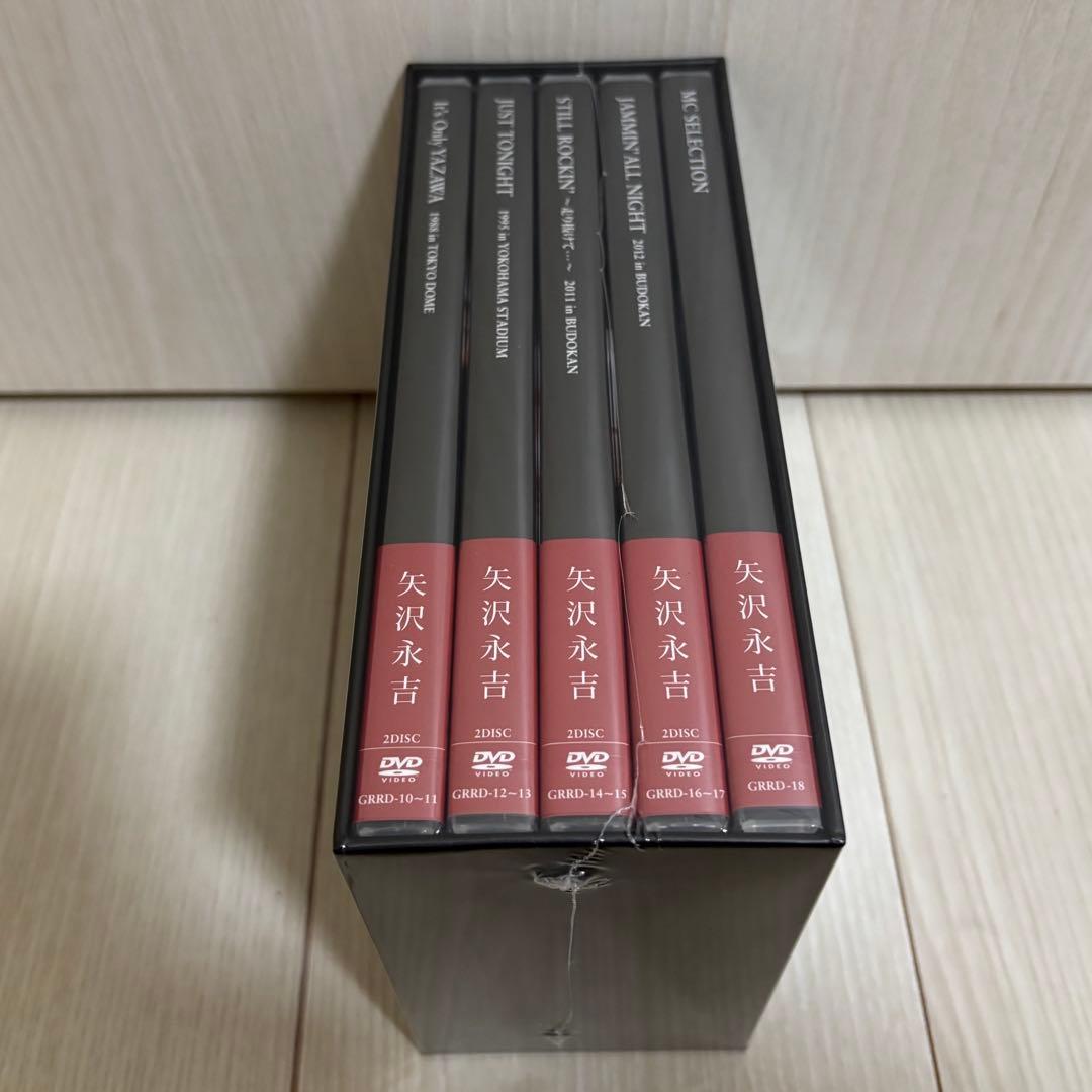 【新品未開封】矢沢永吉　TREASURE BOX DVD 5本組