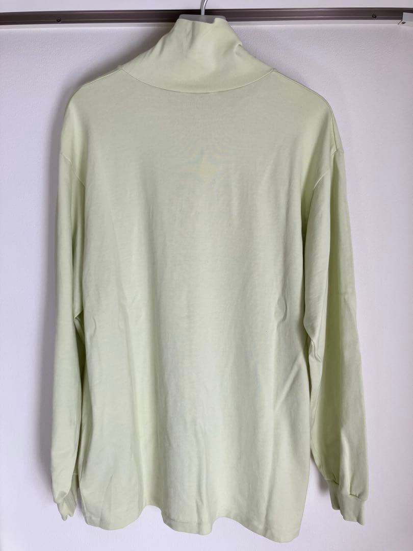 【AURALEE】LUSTER PLAITING HI NECK L/S TEE